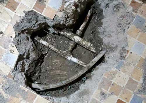 北京陽光大廈，二樓足療店漏水檢測維修